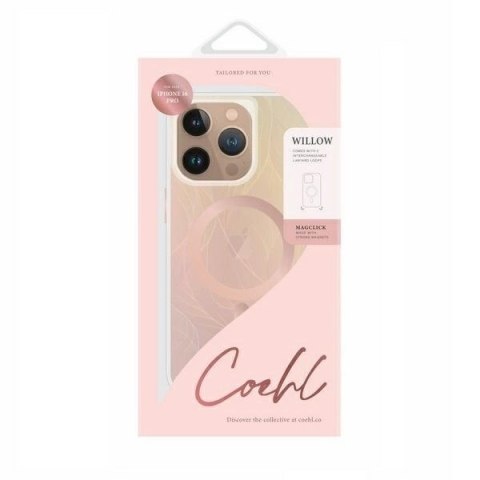 Etui UNIQ Coehl Willow Magnetic Charging na iPhone 16 Pro - opalizujące Etui UNIQ Coehl Willow Magnetic Charging na iPhone 16 Pro - opalizujące