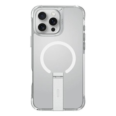 Etui UNIQ Eleva with Vertica Stand na iPhone 16 Pro Max - przezroczyste Etui UNIQ Eleva with Vertica Stand na iPhone 16 Pro Max - przezroczyste