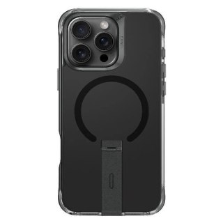 Etui UNIQ Eleva with Vertica Stand na iPhone 16 Pro - czarne