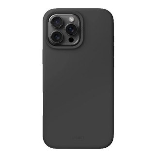 Etui UNIQ Lino Hue Magclick Charging na iPhone 16 Pro - szare