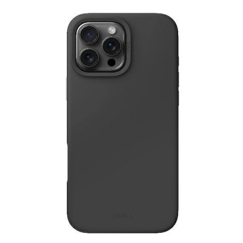 Etui UNIQ Lino Hue Magclick Charging na iPhone 16 Pro - szare Etui UNIQ Lino Hue Magclick Charging na iPhone 16 Pro - szare