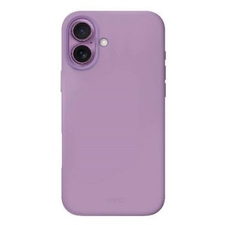 Etui UNIQ Lino Hue Magclick Charging na iPhone 16 - różowe