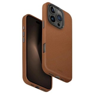 Etui UNIQ Lyden Magclick Charging na iPhone 16 Pro - karmelowe