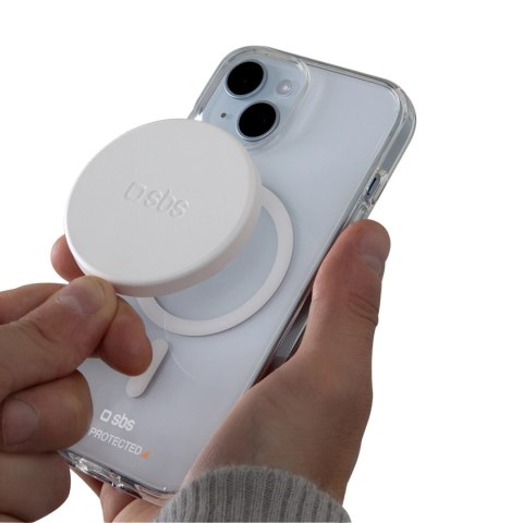 Etui SBS D3O MagSafe do iPhone 15 - przezroczyste