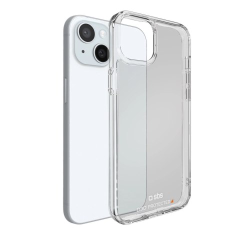 Etui SBS D3O do iPhone 15 - przezroczyste