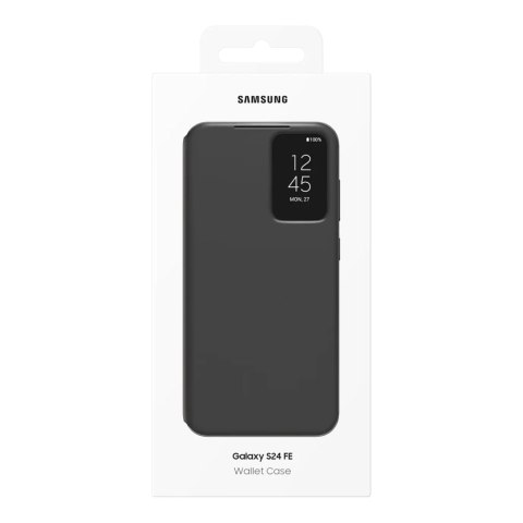 Etui Samsung Smart View Wallet EF-ZS721CBEGWW do Samsung Galaxy S24 FE - czarne