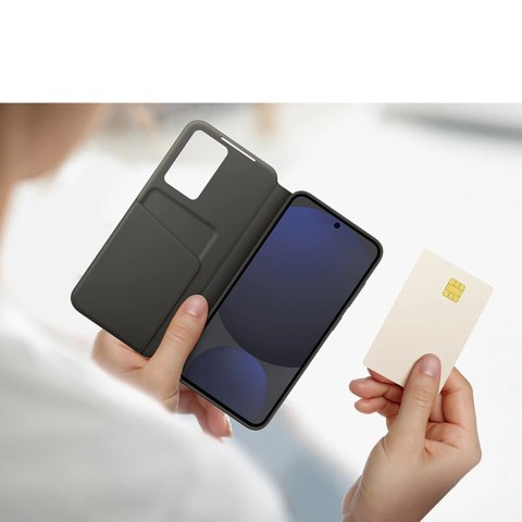 Etui Samsung Smart View Wallet EF-ZS721CBEGWW do Samsung Galaxy S24 FE - czarne