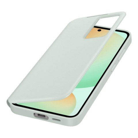 Etui Samsung Smart View Wallet EF-ZS721CMEGWW do Samsung Galaxy S24 FE - miętowe Etui Samsung Smart View Wallet EF-ZS721CMEGWW do Samsung Galaxy S24 FE - miętowe