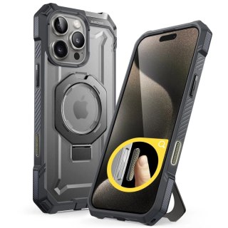 Etui Supcase UB Grip Mag z MagSafe na iPhone 16 Pro Max - szare