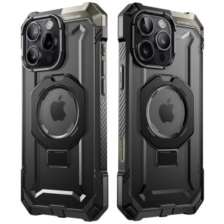 Etui Supcase UB Grip Mag z MagSafe na iPhone 16 Pro - czarne