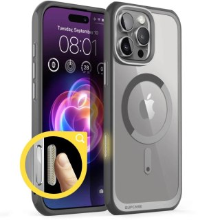 Etui Supcase UB Mag z MagSafe na iPhone 16 Pro Max - szare