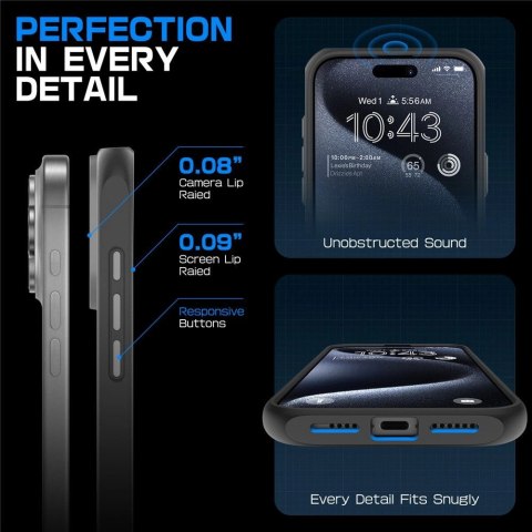 Etui Supcase UB Mag z MagSafe na iPhone 16 Pro - szare Etui Supcase UB Mag z MagSafe na iPhone 16 Pro - szare