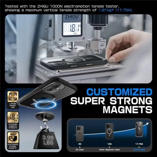 Etui Supcase UB Mag z MagSafe na iPhone 16 - czarne