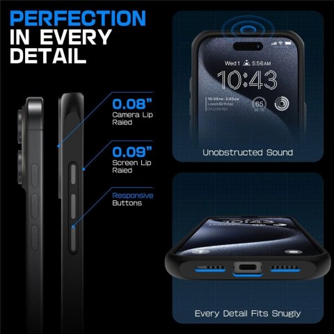Etui Supcase UB Mag z MagSafe na iPhone 16 - czarne