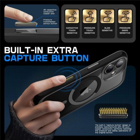 Etui Supcase UB Mag z MagSafe na iPhone 16 - czarne
