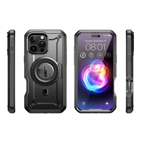 Etui Supcase UB Pro Mag MagSafe na iPhone 16 Pro Max - czarne Etui Supcase UB Pro Mag MagSafe na iPhone 16 Pro Max - czarne
