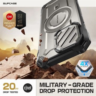 Etui Supcase UB XT Mag z MagSafe na iPhone 16 Pro - szare