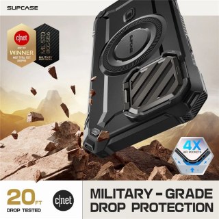 Etui Supcase UB XT Mag z MagSafe na iPhone 16 - czarne