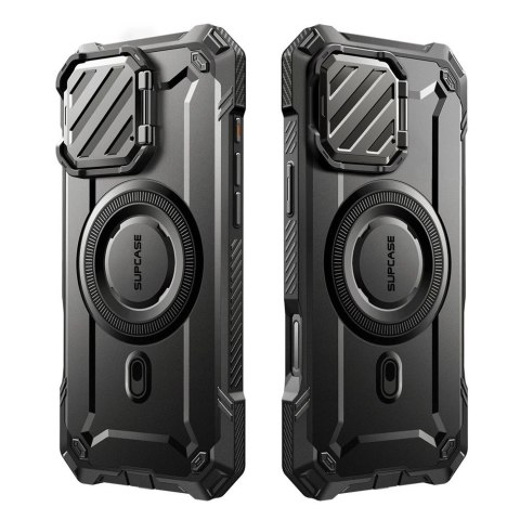 Etui Supcase UB XT Mag z MagSafe na iPhone 16 - czarne Etui Supcase UB XT Mag z MagSafe na iPhone 16 - czarne