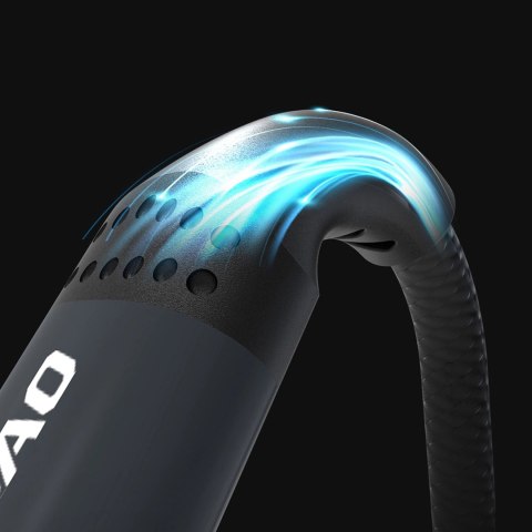 Kabel Dudao L3CL USB-C - Lightning 30W 2m w oplocie - czarny Kabel Dudao L3CL USB-C - Lightning 30W 2m w oplocie - czarny