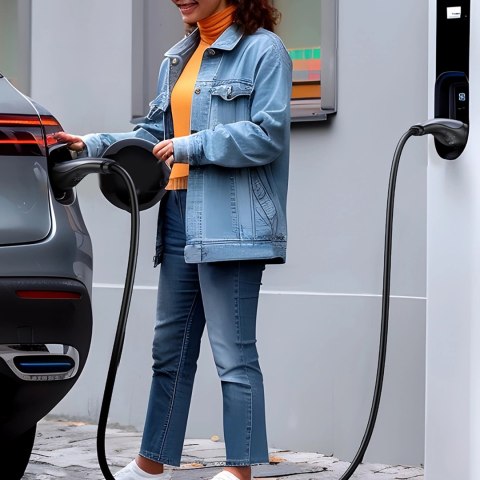 Kabel do ładowania samochodu elektrycznego Ugreen EV708 32A 22kW 5m IP55 - czarny Kabel do ładowania samochodu elektrycznego Ugreen EV708 32A 22kW 5m IP55 - czarny