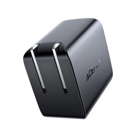 Ładowarka sieciowa Acefast A3 PD20W z USB-C z końcówką US - czarna Ładowarka sieciowa Acefast A3 PD20W z USB-C z końcówką US - czarna