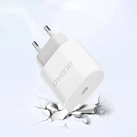 Ładowarka sieciowa Dudao A14EU PD 20W USB-C - biała Ładowarka sieciowa Dudao A14EU PD 20W USB-C - biała