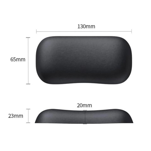 Podkładka ergonomiczna Ugreen LP839 pod nadgarstek - czarna Podkładka ergonomiczna Ugreen LP839 pod nadgarstek - czarna