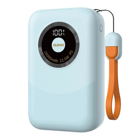 Powerbank Dudao K21 Mini 10000mAh 22.5W USB-A / USB-C - niebieski Powerbank Dudao K21 Mini 10000mAh 22.5W USB-A / USB-C - niebieski