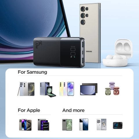 Powerbank Joyroom JR-PBF20 25W 10000mAh - czarny Powerbank Joyroom JR-PBF20 25W 10000mAh - czarny