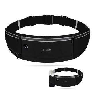 Saszetka Tech-Protect M3 Universal Sport Waist Bag - czarna