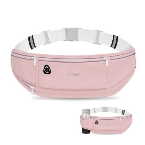 Saszetka Tech-Protect M3 Universal Sport Waist Bag - różowa Saszetka Tech-Protect M3 Universal Sport Waist Bag - różowa