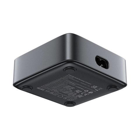 Stacja ładująca Acefast Z6 PD65W GaN (2 x USB-C + 2 x USB-A) z końcówką US - czarna Stacja ładująca Acefast Z6 PD65W GaN (2 x USB-C + 2 x USB-A) z końcówką US - czarna