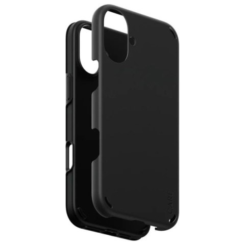 Etui CARE by PanzerGlass Feature Double Defense Case na iPhone 16 Plus - czarne Etui CARE by PanzerGlass Feature Double Defense Case na iPhone 16 Plus - czarne