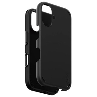 Etui CARE by PanzerGlass Feature Double Defense Case na iPhone 16 - czarne