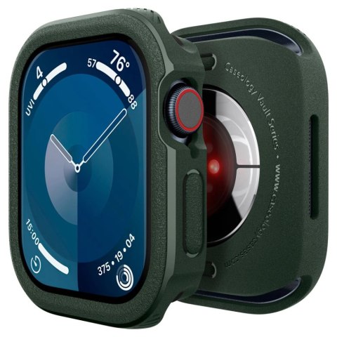 Etui CASEOLOGY VAULT na Apple Watch 10 (46 MM) - zielone Etui CASEOLOGY VAULT na Apple Watch 10 (46 MM) - zielone