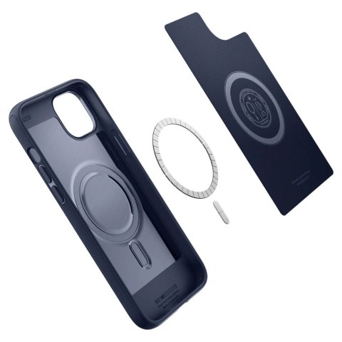 Etui Spigen Mag Armor na iPhone 14 Plus - niebieskie Etui Spigen Mag Armor na iPhone 14 Plus - niebieskie