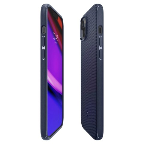 Etui Spigen Mag Armor na iPhone 14 Plus - niebieskie Etui Spigen Mag Armor na iPhone 14 Plus - niebieskie