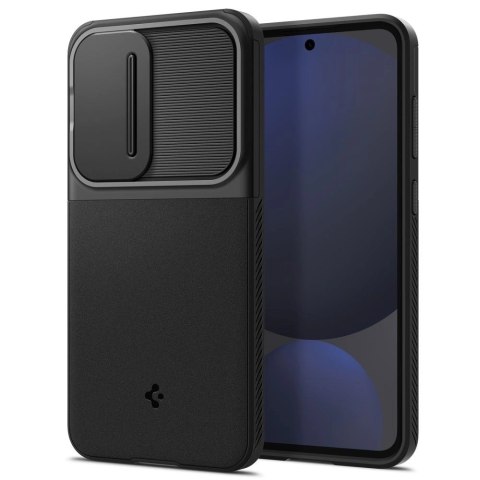 Etui Spigen Optik Armor na Samsung Galaxy S24 FE - czarne Etui Spigen Optik Armor na Samsung Galaxy S24 FE - czarne
