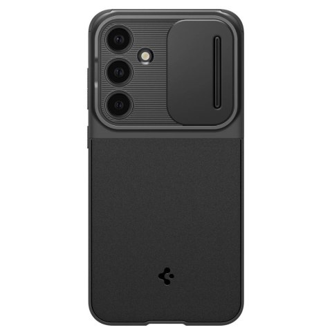 Etui Spigen Optik Armor na Samsung Galaxy S24 FE - czarne Etui Spigen Optik Armor na Samsung Galaxy S24 FE - czarne