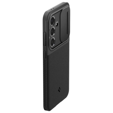 Etui Spigen Optik Armor na Samsung Galaxy S24 FE - czarne Etui Spigen Optik Armor na Samsung Galaxy S24 FE - czarne