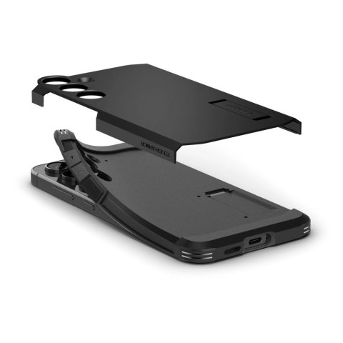 Etui Spigen Tough Armor na Samsung Galaxy S24 FE - czarne Etui Spigen Tough Armor na Samsung Galaxy S24 FE - czarne