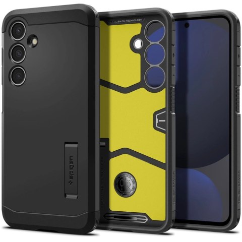 Etui Spigen Tough Armor na Samsung Galaxy S24 FE - czarne Etui Spigen Tough Armor na Samsung Galaxy S24 FE - czarne