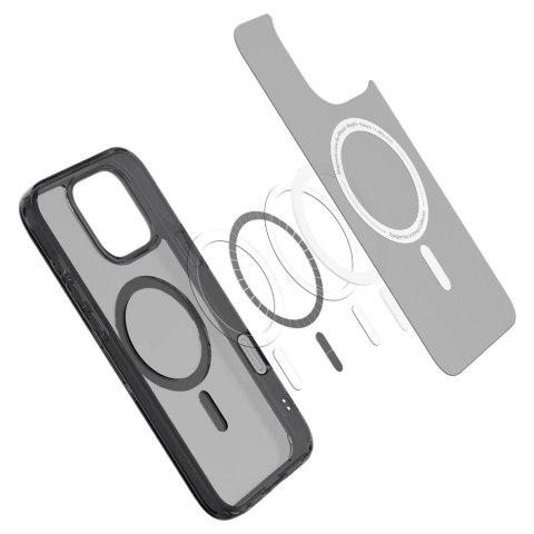 Etui Spigen Ultra Hybrid na iPhone 16 Pro - czarne Etui Spigen Ultra Hybrid na iPhone 16 Pro - czarne