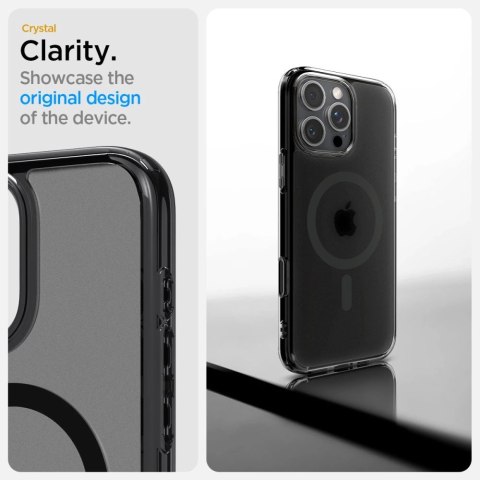 Etui Spigen Ultra Hybrid na iPhone 16 Pro - czarne Etui Spigen Ultra Hybrid na iPhone 16 Pro - czarne