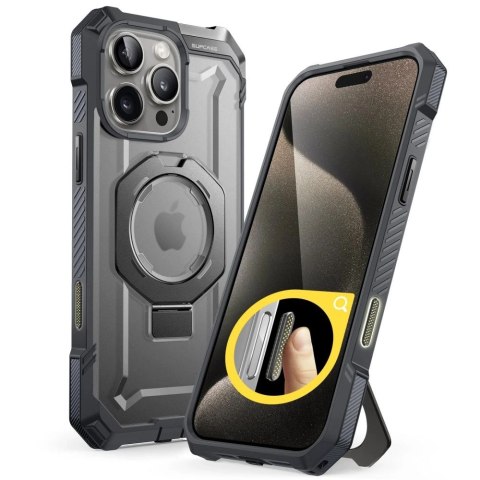 Etui Supcase UB GRIP Mag MagSafe na iPhone 16 Pro - szare Etui Supcase UB GRIP Mag MagSafe na iPhone 16 Pro - szare