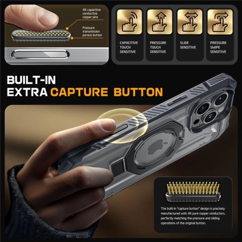 Etui Supcase UB GRIP Mag MagSafe na iPhone 16 Pro - szare Etui Supcase UB GRIP Mag MagSafe na iPhone 16 Pro - szare