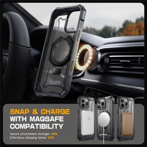Etui Supcase UB GRIP Mag MagSafe na iPhone 16 Pro - szare Etui Supcase UB GRIP Mag MagSafe na iPhone 16 Pro - szare