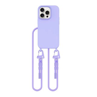 Etui Tech-Protect MagNecklace MagSafe na iPhone 14 Pro - lawendowe