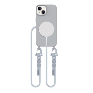 Etui Tech-Protect MagNecklace MagSafe na iPhone 14 - szare